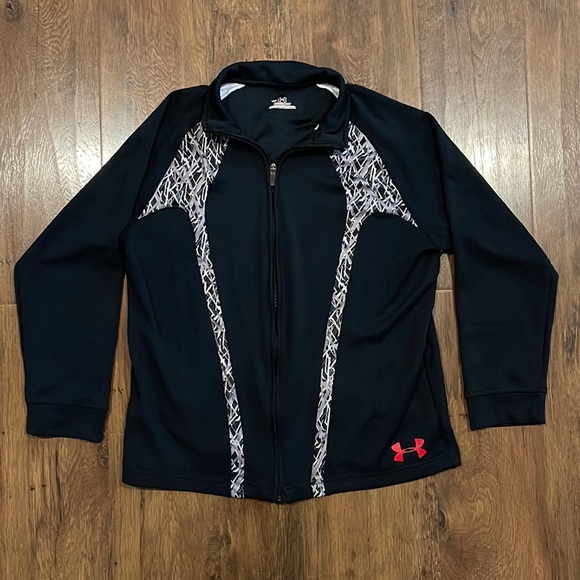 Under Armour Other - Under Armour Heatgear‎ Full Zip Jacket Youth Large